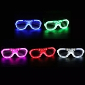 Óculos Piscante De Led Festa - Branco